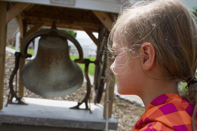 Burr Oak Congregational Church Bell